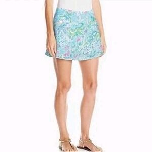 Lilly Pulitzer Madison Multicolor Skirt/Skort Size 8 Vibrant Athleisure Wear
